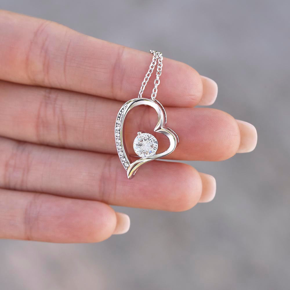 One Awesome Mom - Heart necklace