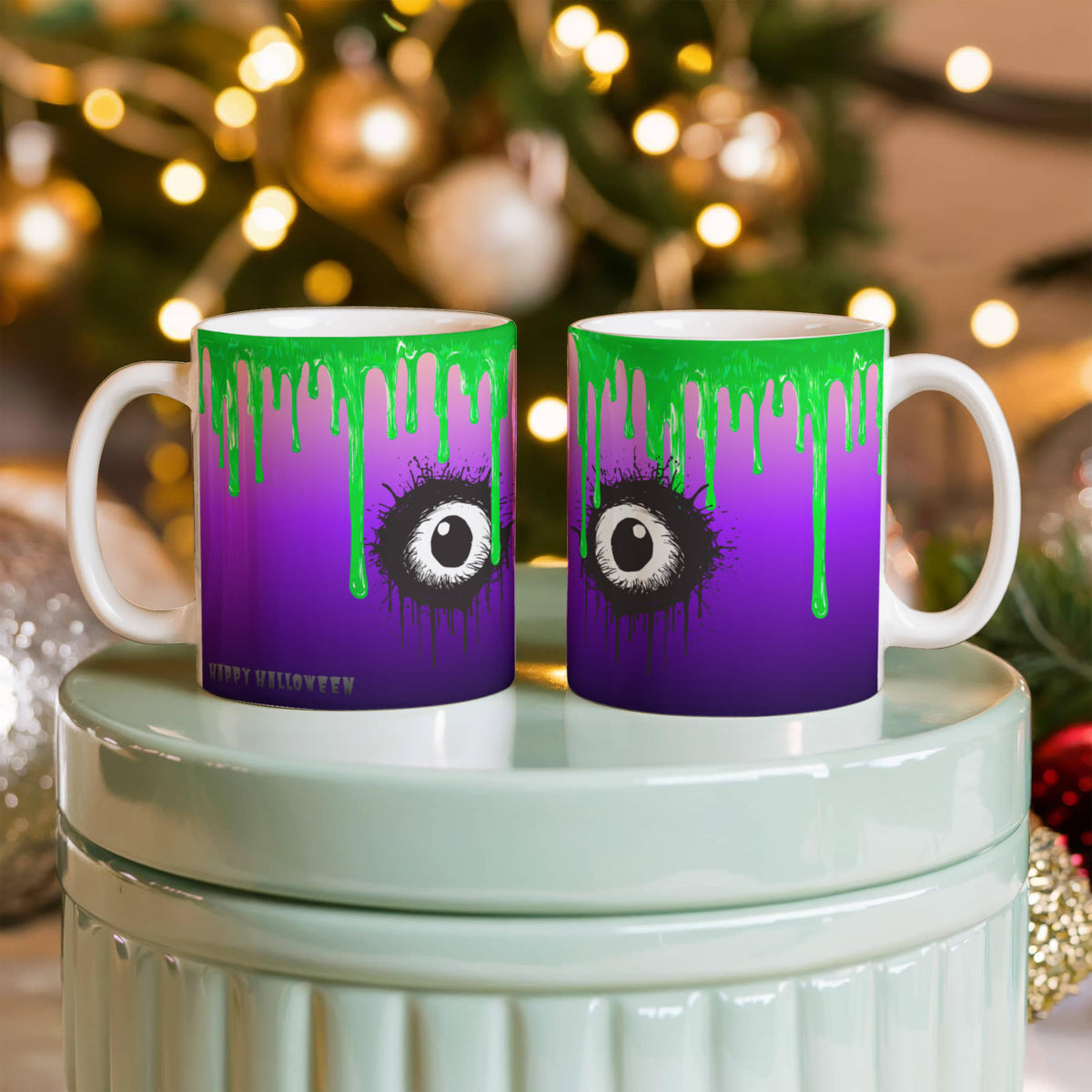 Halloween Eyes mug