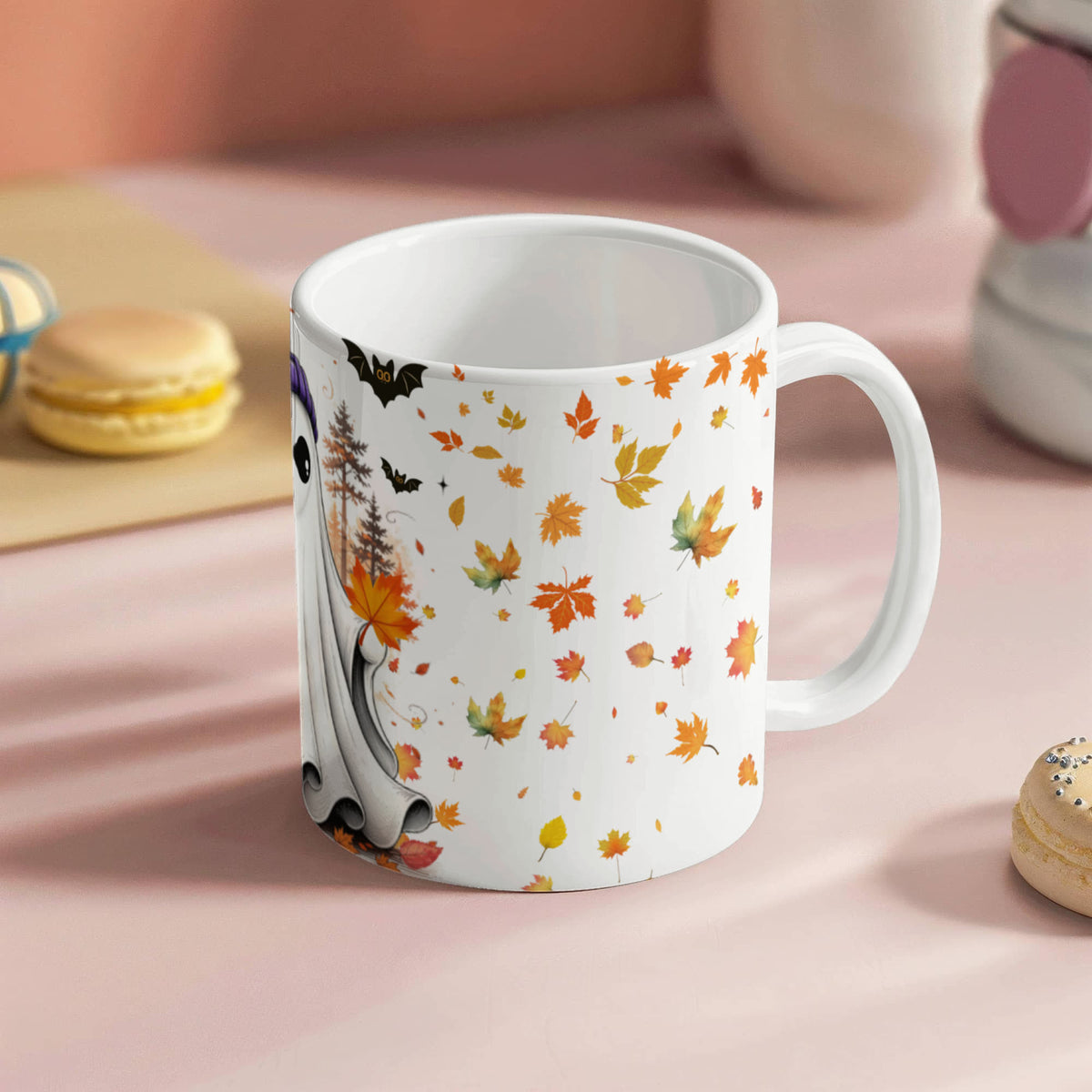 Fall Ghost mug