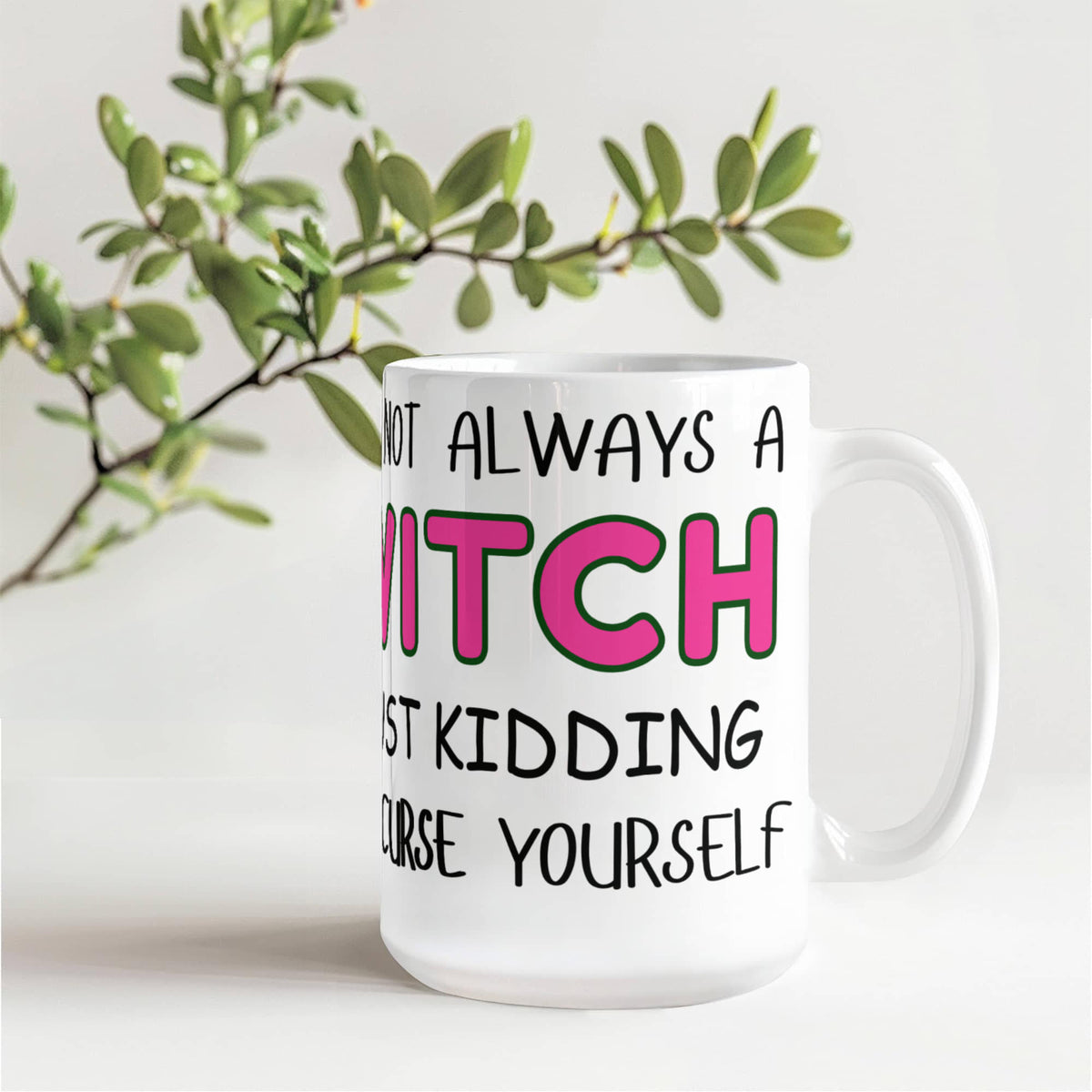 Witch - Go Curse Yourself mug