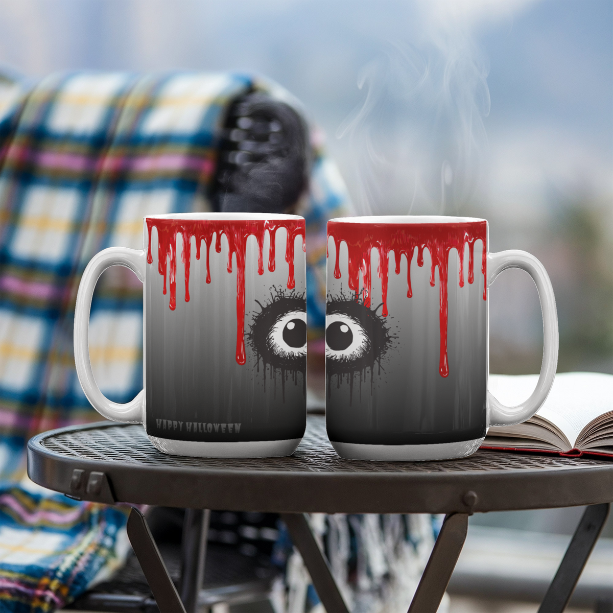 Halloween Eyes mug
