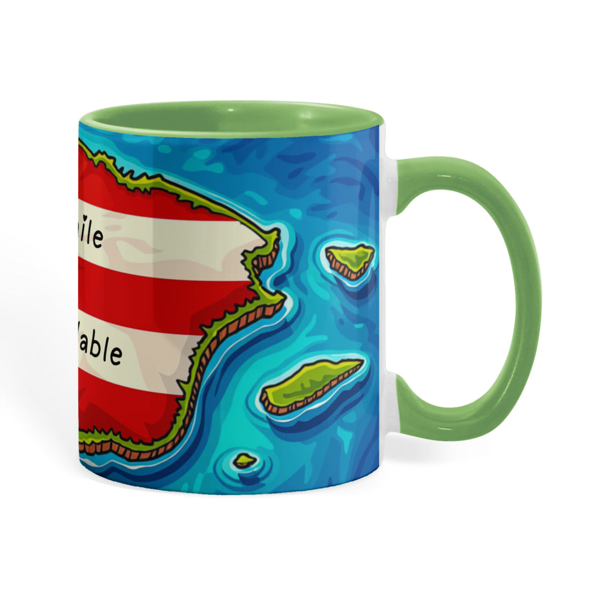 Isla Puerto Rico mug